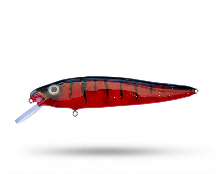 Gnarly Baits Twitch 25 cm - Red Venom Perch i gruppen Fiskedrag / Gäddwobbler hos Örebro Fiske & Outdoor AB (Gnarly Twitch 25-Red Tig)